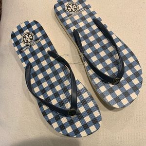 Tory Burch plastic flip flops
